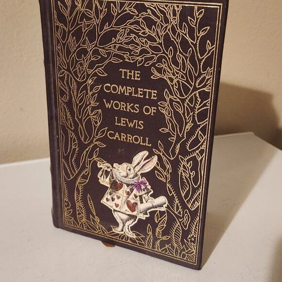 The complete works of Lewis Carroll gold edge beautiful book collectors - Picture 6 of 9